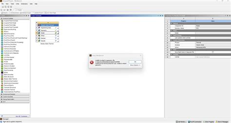 Fix error! Unable to attach to geometry file C:\User. . Ansys plugin error attach failed